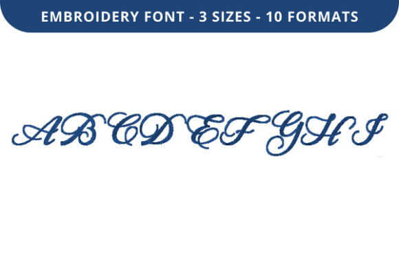 Besides Me Font a to I: A Versatile Embroidery Design for Craft Fairs