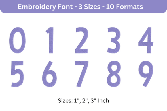 Bimbo Font 0 to 9 Review