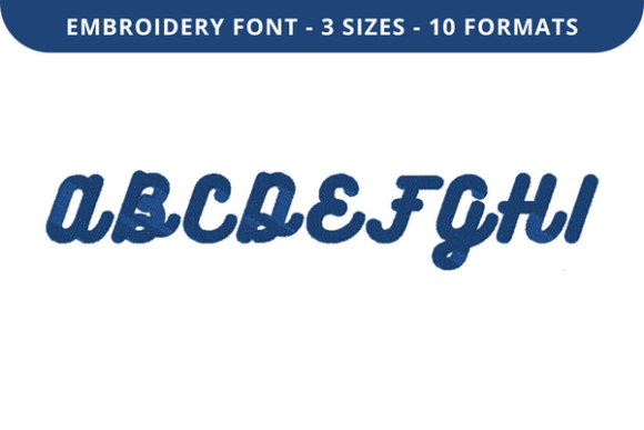 Buck Harry Font A to I: A Review for Embroidery Designers