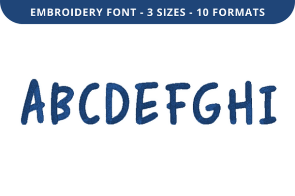 Easykisses Font A to J Review for Craft Fair Products