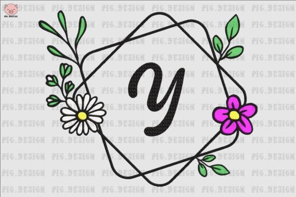 Flower Daisy Font Y: A Seasonal Embroidery Design Review