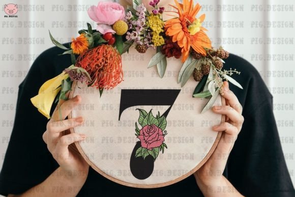 Flower Rose Font 7: A Seasonal Embroidery Design Review