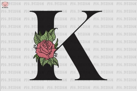 Flower Rose Font K: A Seasonal Embroidery Design Review