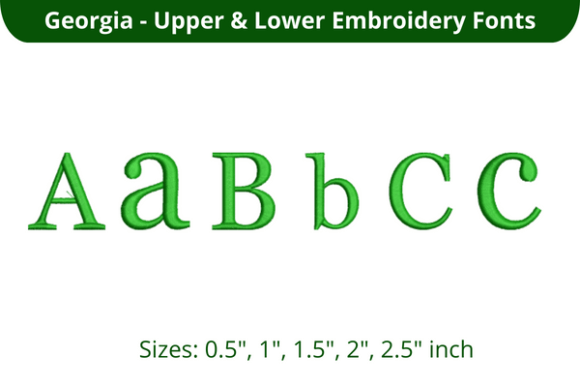 Georgia Font ABC: A Review for Personalized Gifts