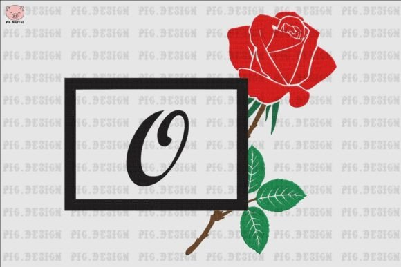 Rose Font O Embroidery Design Review for Boutique Sweatshirts